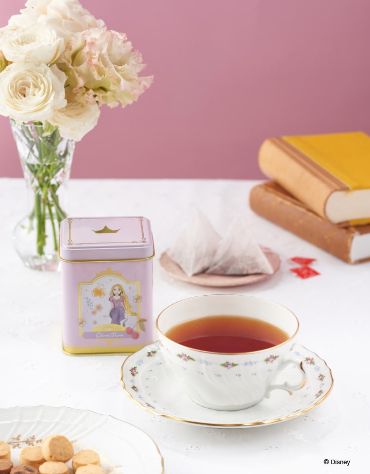 Disney PRINCESS Flavor Tea 5�l�́q�f�B�Y�j�[�v�����Z�X�r�̃t���[�o�[�e�B�[�őf�G�ȂЂƂƂ���
