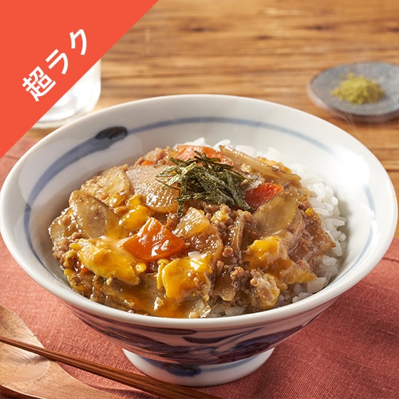 Kit3人前/そぼろと3種根菜の柳川風丼