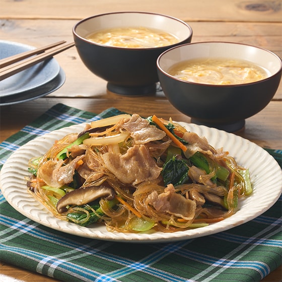 Kit2人前/栗原心平ごはんがすすむ豚バラ春雨の炒め煮