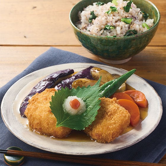 Kit2人前/大戸屋監修!白身魚フライの梅しそあん