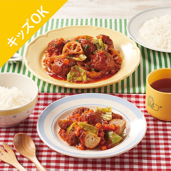 [Kit]�y2.5�l�O�z����؂ƃ~�[�g�{�[���̃g�}�g��
