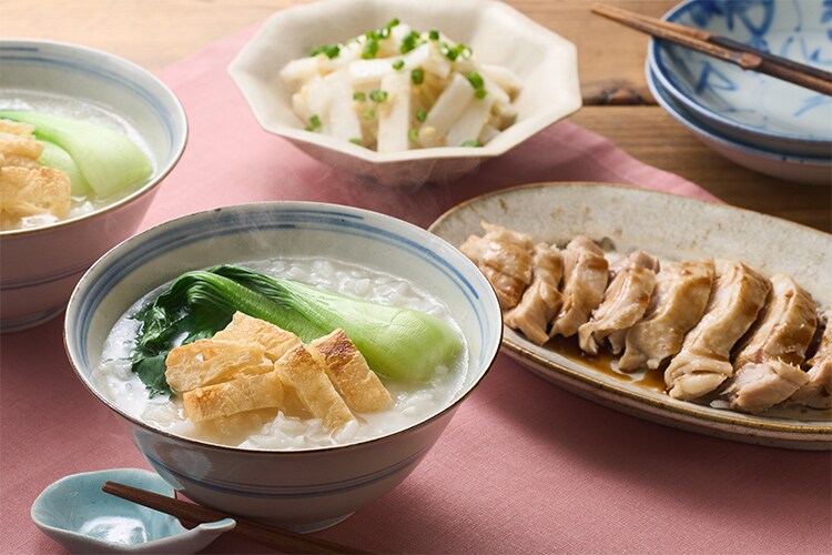 Kit2人前／鶏の旨みたっぷり！とろとろ中華粥|有機野菜 通販 Oisix