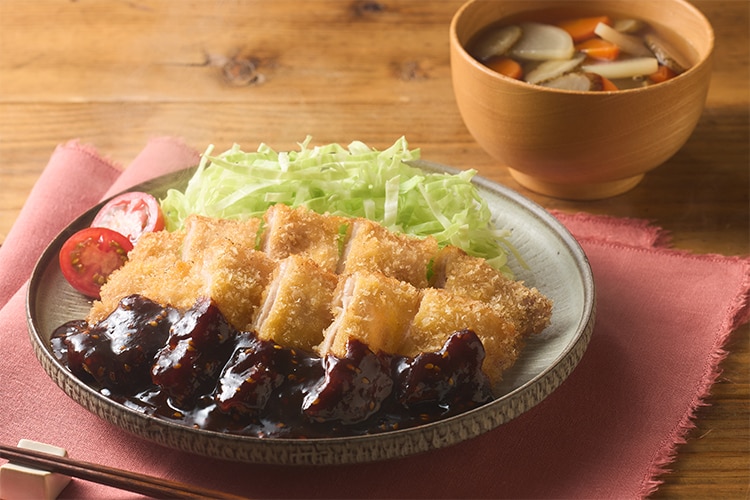 Kit2人前／おうちで揚げたて！名古屋味噌カツ風|有機野菜 通販 Oisix