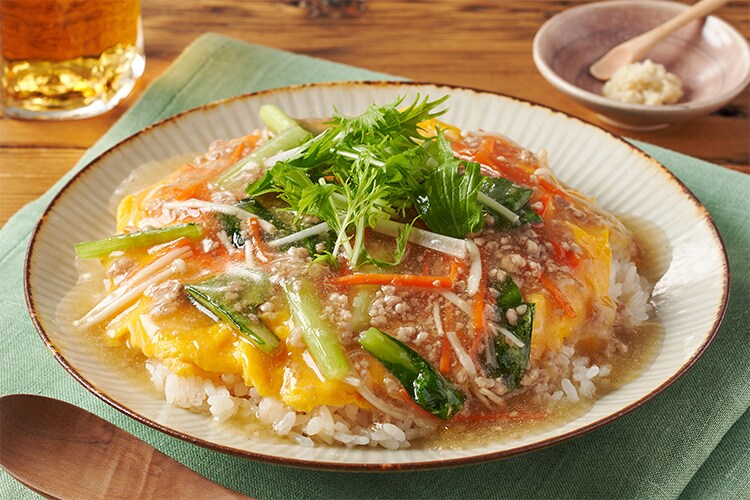 Kit3人前／しょうが香る！和風天津飯|有機野菜 通販 Oisix(おいしっくす)
