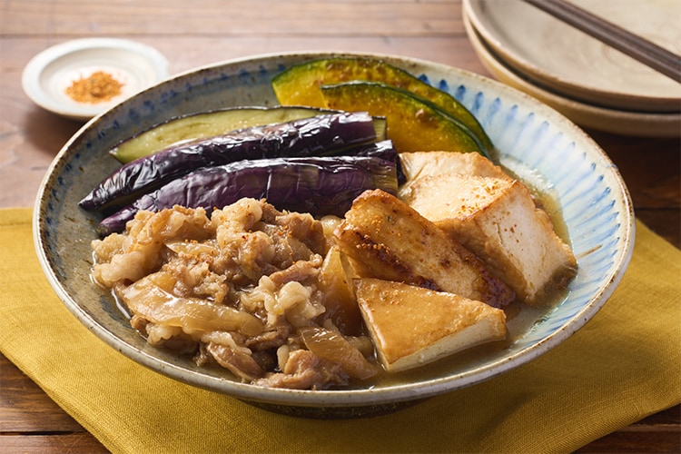 Kit2人前／3step！薄切り牛の味染み厚揚げ肉豆腐|有機野菜 通販 Oisix