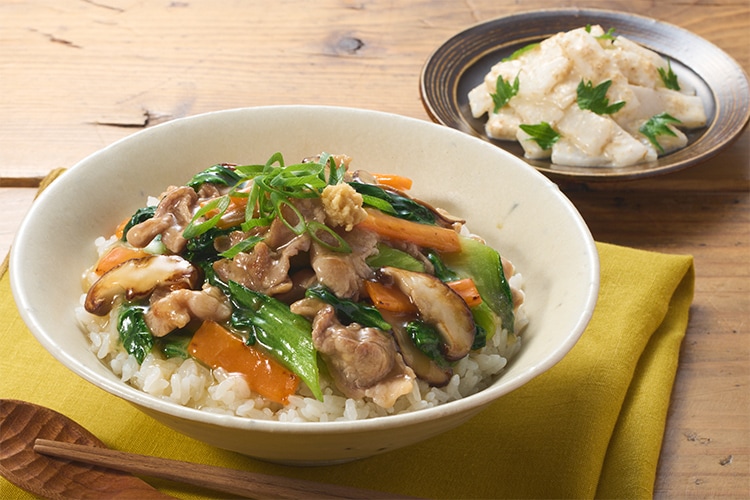Kit2人前/生姜香る!4種野菜の塩中華丼