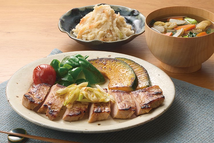 Kit2人前/豚肉の味噌漬け焼き柚子ねぎのせ