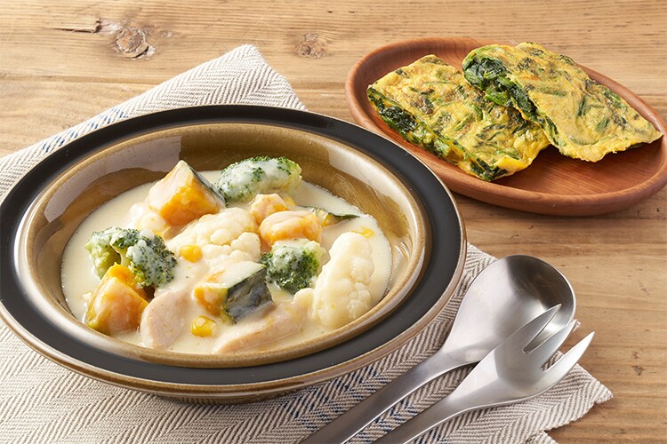 Kit2人前/とろけるかぼちゃのチキンクリームシチュー