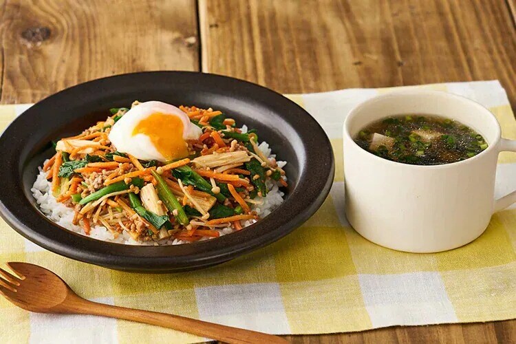Kit3人前/そぼろと野菜のビビンバ