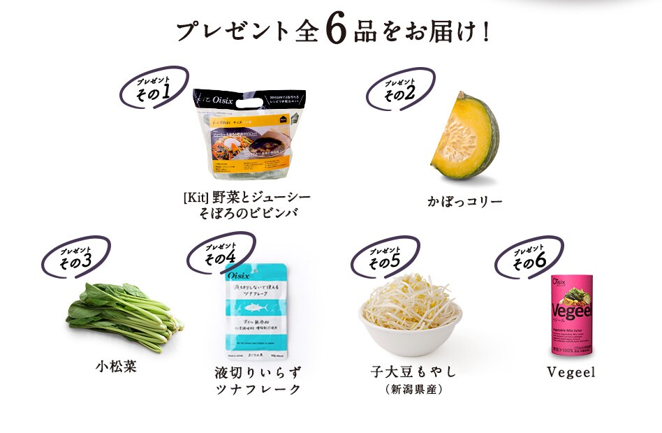 �v���[���g�S6�i�����͂��I