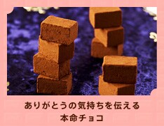 ありがとうの気持ちを伝える本命チョコ