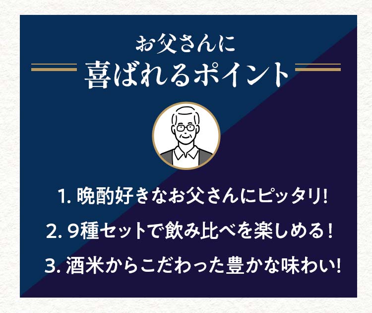 福光屋日本酒セット飲み比べ ｜ 2023年 Oisix父の日ギフト特集