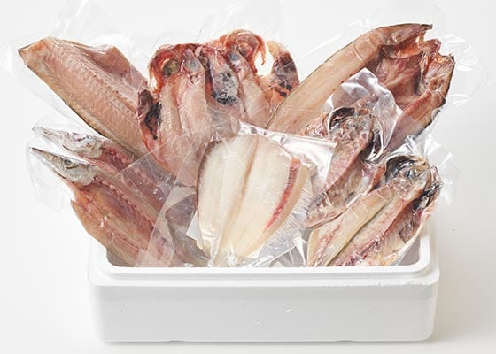 干物 6種セット お届けイメージ