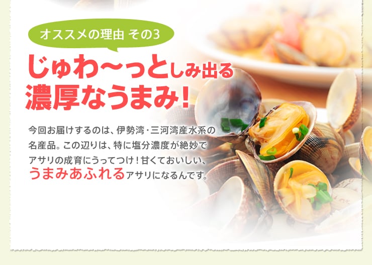 じゅわ〜っとしみ出る濃厚なうまみ!
