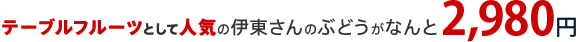 �e�[�u���t���[�c�Ƃ��Đl�C�̈ɓ�����̃u�h�E���Ȃ��2,980�~