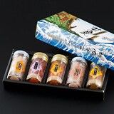 10日間熟成天然ウニと北海道厳選海鮮漬けの5本セット
