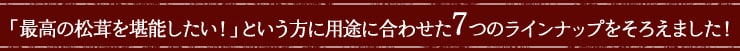 �u�ō��̏��������\�������I�v�Ƃ������ɗp�r�ɍ��킹��7�̃��C���i�b�v�����낦�܂����I