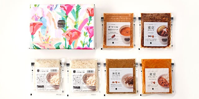 Soup Stock Tokyo �X�[�v�ƃJ���[�Ƃ��͂�̃Z�b�g �R���e���c3