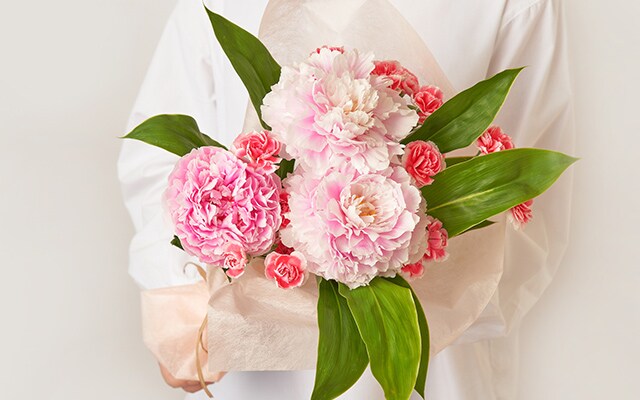 美しブーケ 芍薬&カーネーション ｜ 2025年 Oisix母の日ギフト特集