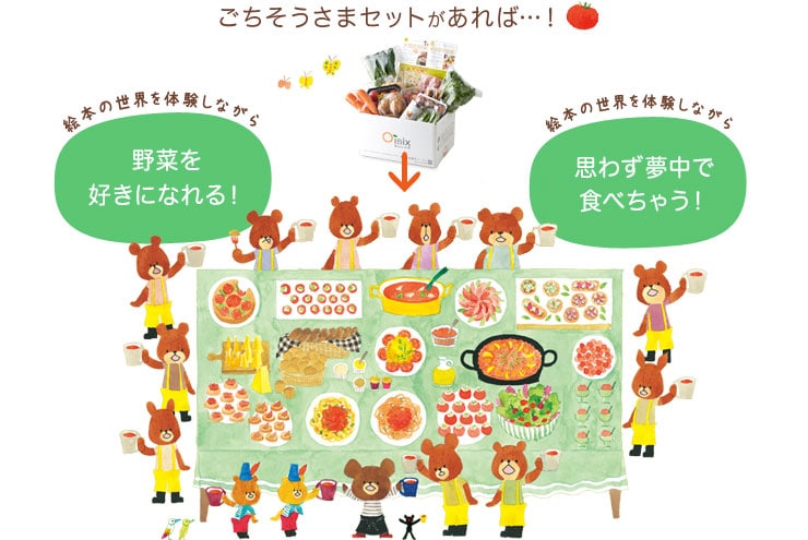 ジャッキーと春野菜ごちそうさまセット ｜ Oisix産直おとりよせ市場