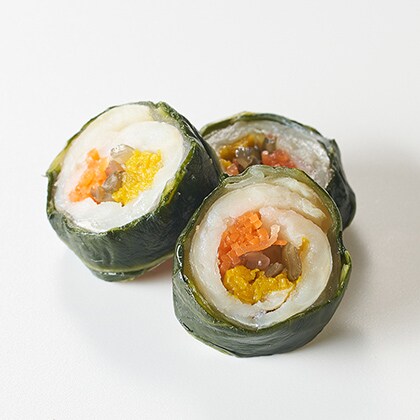 鯛の広島菜巻