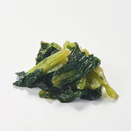 小松菜のごま油炒め
