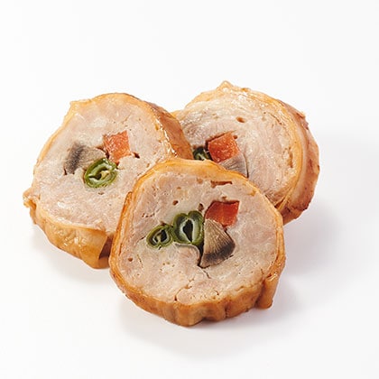 鶏肉三色巻
