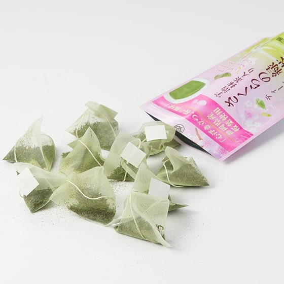 季節限定]宇治抹茶入り さくらの緑茶10p|有機野菜 通販 Oisix
