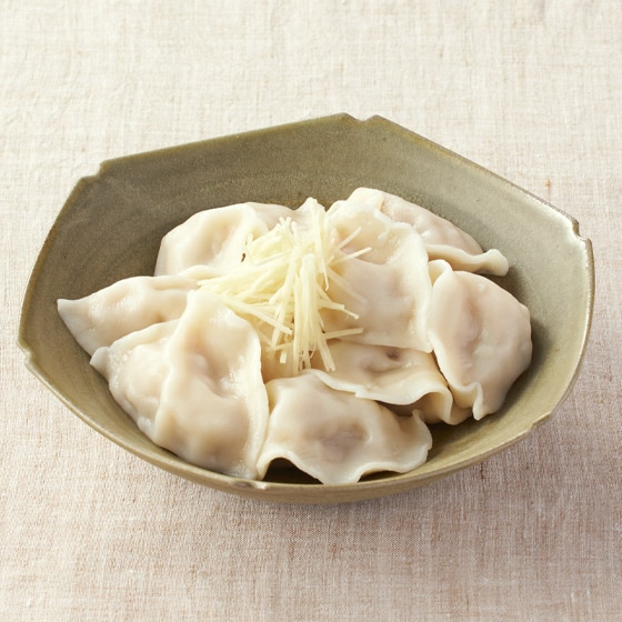 にんにく不使用!さっぱり爽やか もちもち生姜水餃子