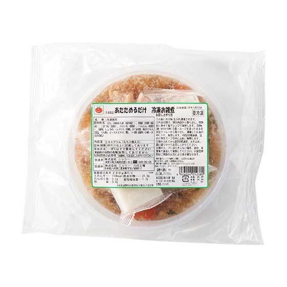 あたためるだけ！だし香る鶏肉のお雑煮|有機野菜 通販 Oisix(おいしっくす)