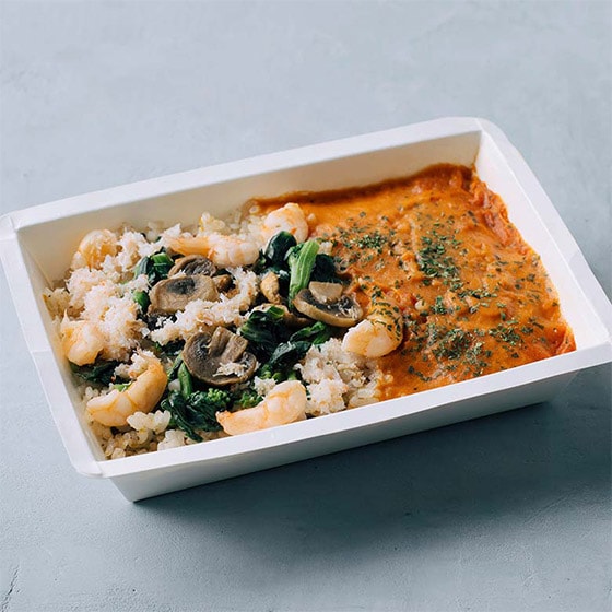 DEAN&DELUCA 紅ズワイ蟹と雑穀米のピラフ