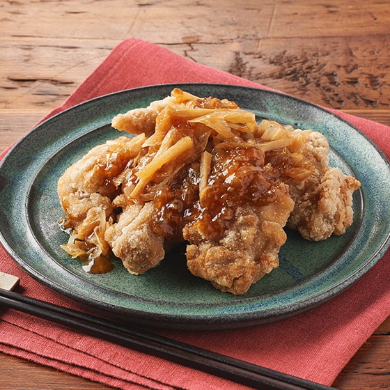 主菜）食欲そそる！特製香味だれの油淋鶏|有機野菜 通販 Oisix