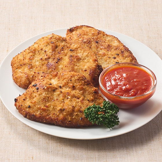 サクッと衣のミラノ風チキンカツレツ トマトソース付