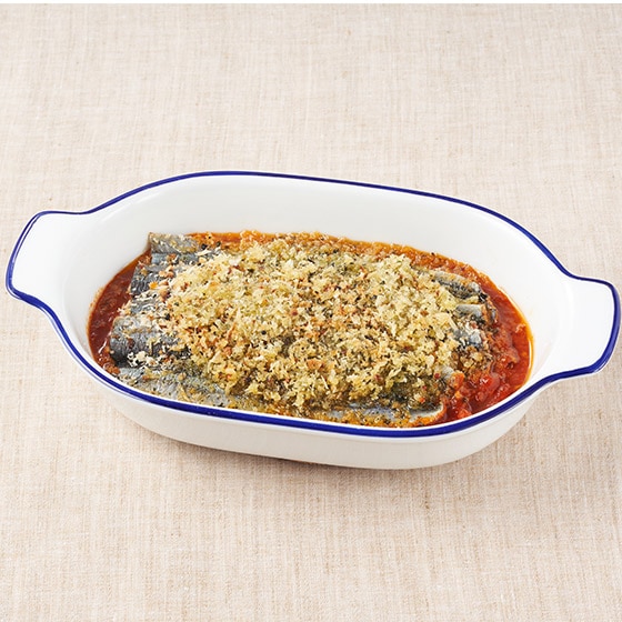 バゲットと一緒に!サンマの香草パン粉焼きセット