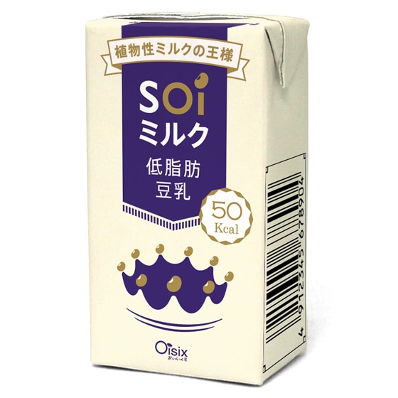 賞味7/10] [50kcal]低脂肪豆乳 Soiミルク（1本）|有機野菜 通販 Oisix
