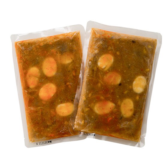 味噌が香る ユッケジャンスープ 2袋（トック入り）|有機野菜 通販