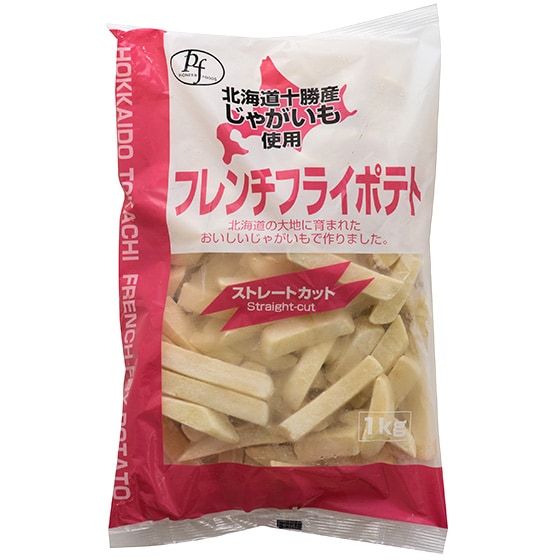 大容量】北海道産フライドポテト（ストレート）1kg|有機野菜 通販