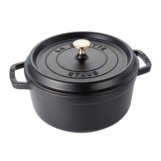 staub鍋 24cm STAUB（鍋24cm黒）|有機野菜 通販 Oisix(おいしっくす)