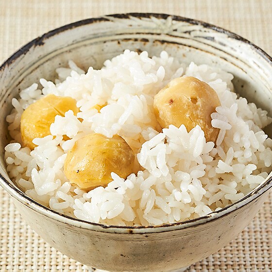 砂糖不使用】国産新栗ごはんの素（2合用）|有機野菜 通販 Oisix