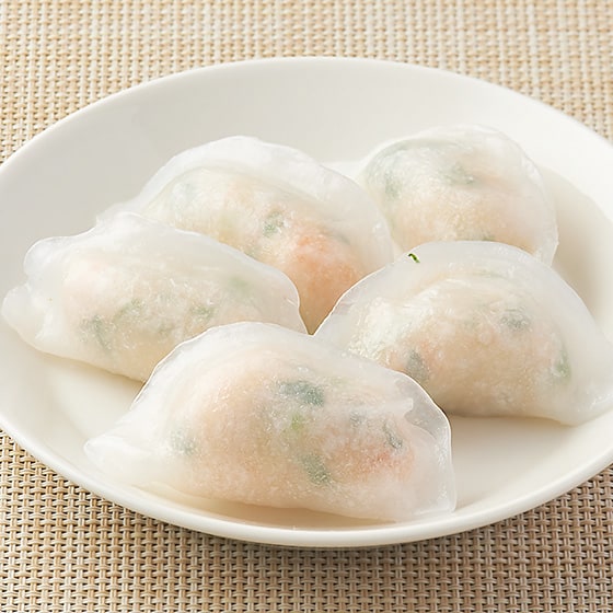 職人手包み もっちりえびニラ蒸し餃子