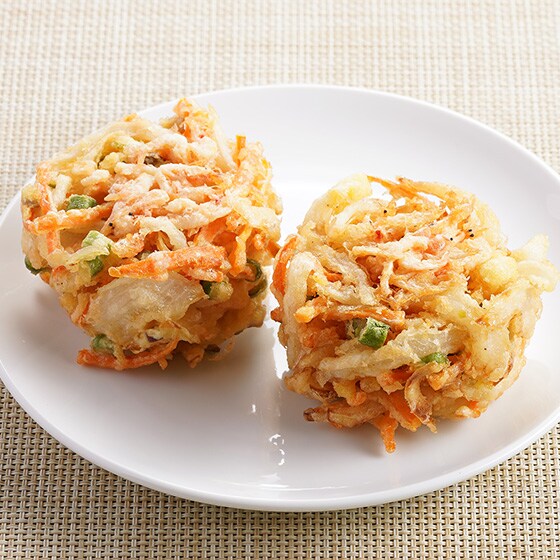 予約】桜えび入り野菜かきあげ|有機野菜 通販 Oisix(おいしっくす)