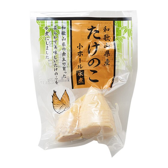 賞味期限10/24】和歌山県産たけのこ水煮(小ホール）|有機野菜 通販