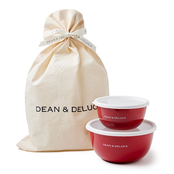 DEAN&DELUCA ホーローボウルレッドギフト|有機野菜 通販 Oisix