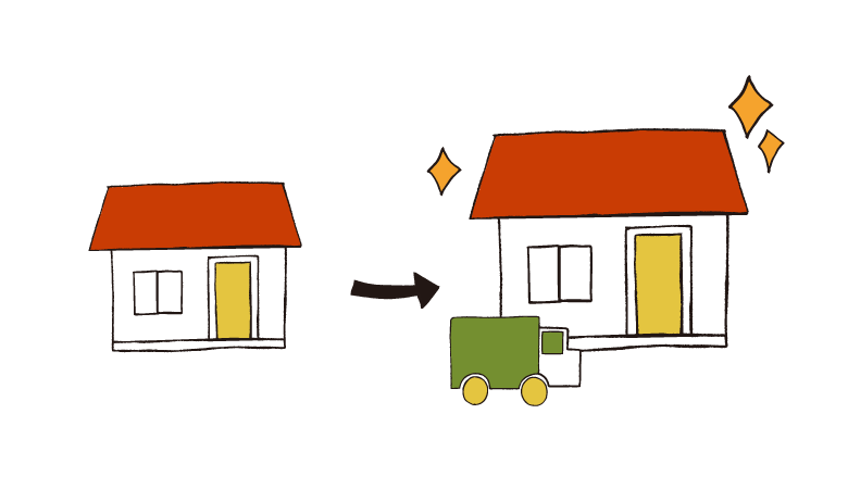 住所の変更がかんたんになりました