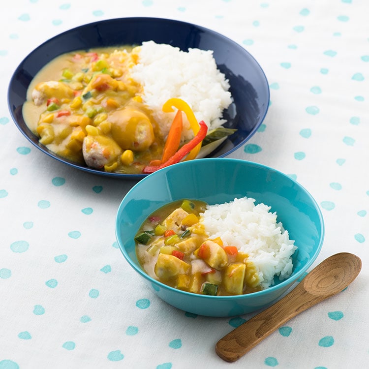 チキンボールカレー