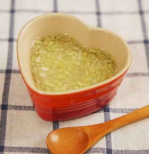 じゃがいもと高野豆腐のスープ