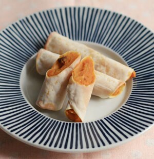 かぼちゃのロールスティック