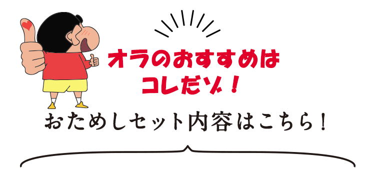 �����߂��Z�b�g�̓��e�͂�����I