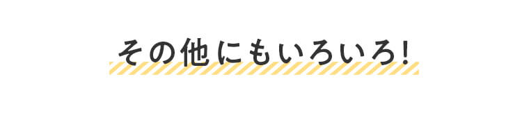 ���̑��ɂ����낢��I
