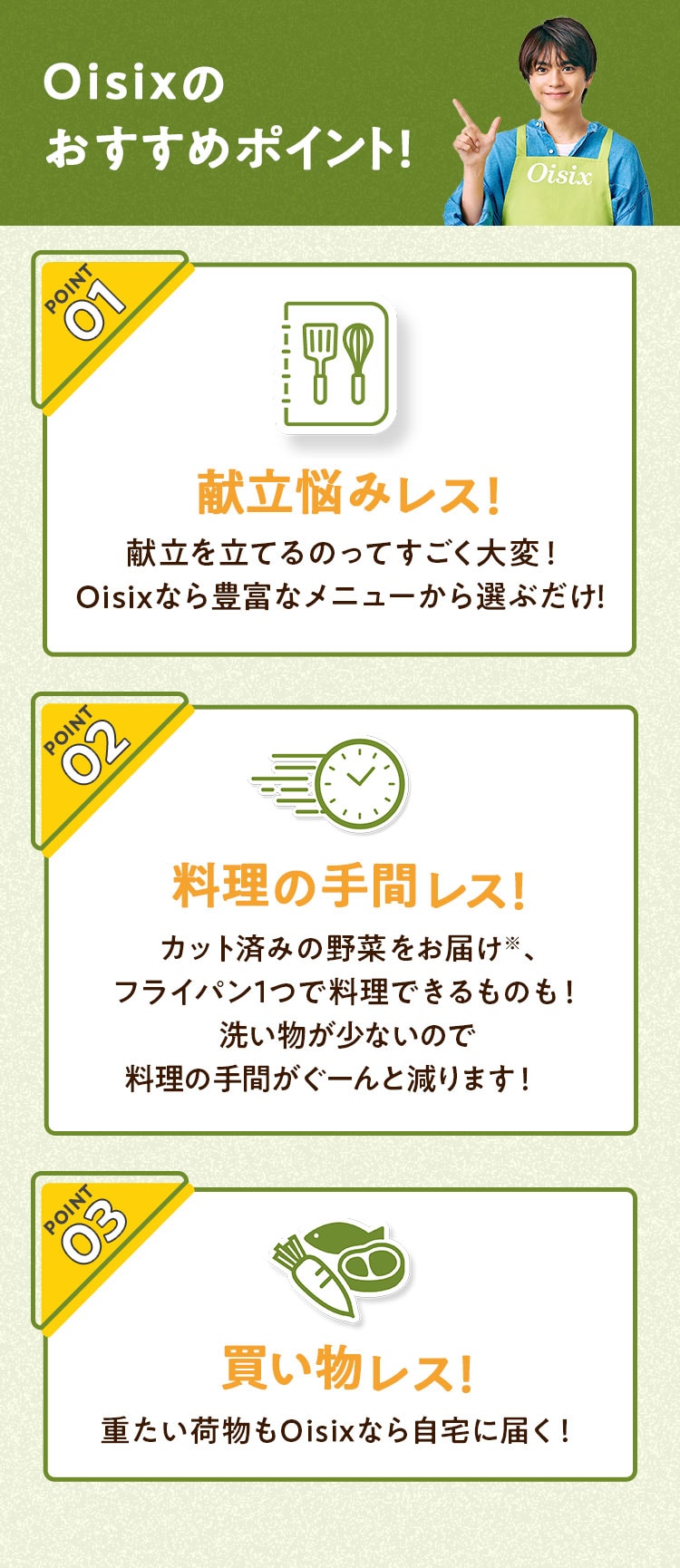 Oisix�̂������߃|�C���g�I